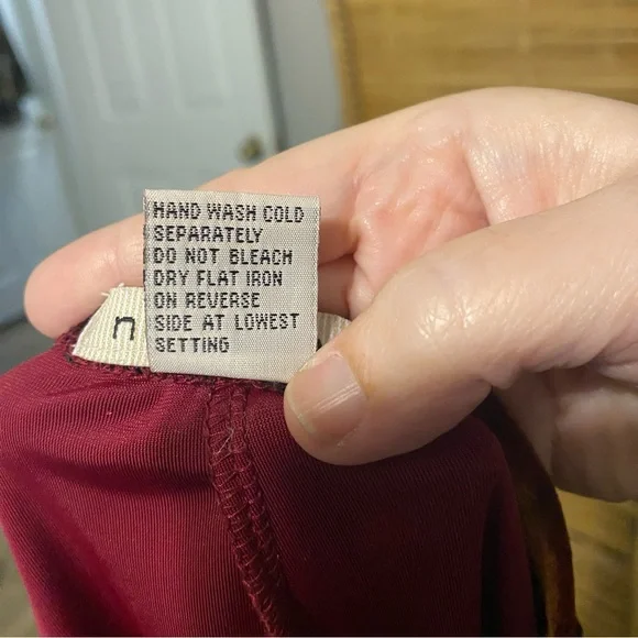 Vintage velvet floral Skirt Phoebe Buffet Y2K - Picture 5 of 6